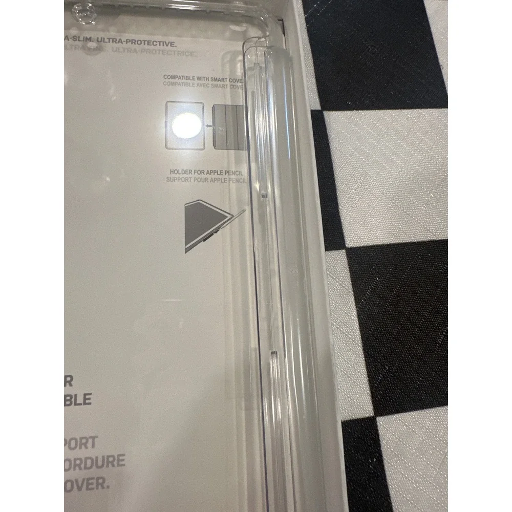 OtterBox Symmetry Series Clear Case for iPad mini 5th Gen Apple Pencil Holder